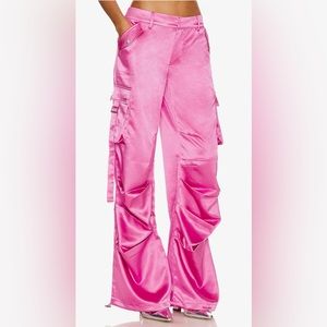 SER.O.YA LAI cargo pant in Malibu Pink - size SMALL